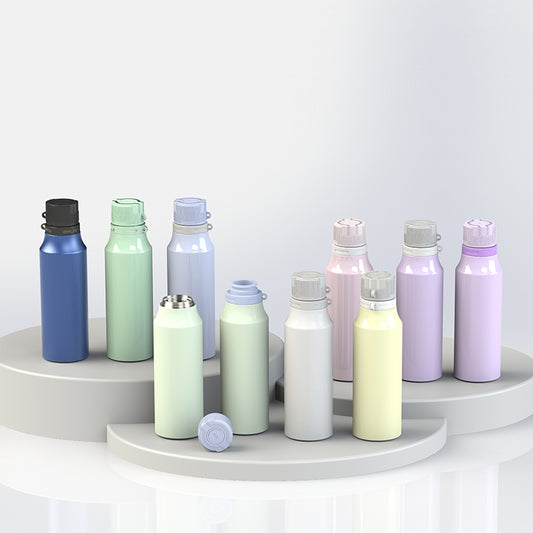 Quick Open Lid Sports Bottle Leak-proof Fitness Running Portable Straw Mug (Please ask customer service for price)