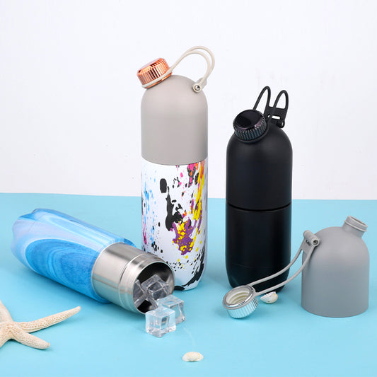 New sports bottle large capacity leak-proof pop-up lid portable water cup (price please ask customer service)