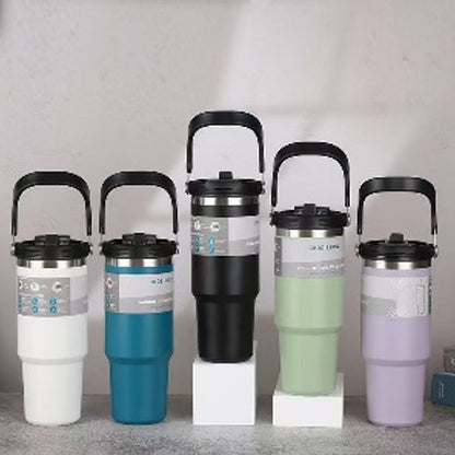 Car Mug Vacuum Cooling Thermal Mug 360° Leak-proof Design (Please ask customer service for price)